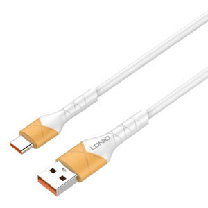 LDNIO Καλώδιο Φόρτισης – Δεδομένων Type C –  White