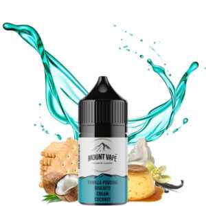 Mount Vape Vanilla Pudding Biscuits Cream Coconut 10ml/30ml Flavorshot