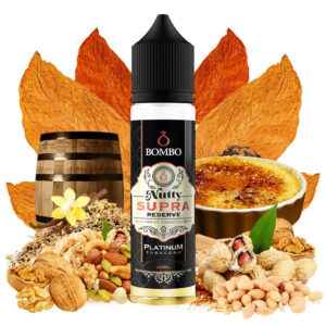 Bombo Platinum Tobaccos Nutty Supra Reserve 15ml/60ml Flavorshot