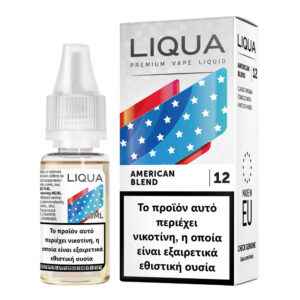 Liqua American Blend 12mg 10ml Υγρό Αναπλήρωσης