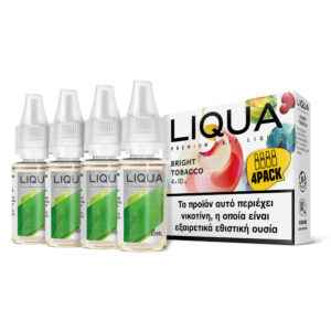 Liqua Bright Tobacco 12mg 4x10ml Υγρό Αναπλήρωσης