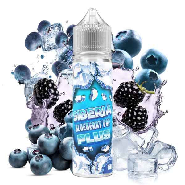 SIBERIA PLUS BLUEBERRY POP 60ML WBF