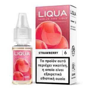 Liqua Strawberry 6mg 10ml Υγρό Αναπλήρωσης