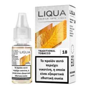 Liqua Traditional Tobacco 18mg 10ml Υγρό Αναπλήρωσης