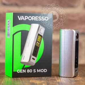 Gen 80s Box Mod 80W by Vaporesso, Χρώμα Ασημί