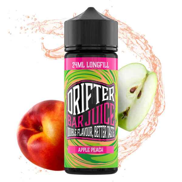 Drifter-Bar-Juice-Apple-Peach-24ml-0mg-1 Drifter Bar Juice Apple Peach 24ml 0mg 1