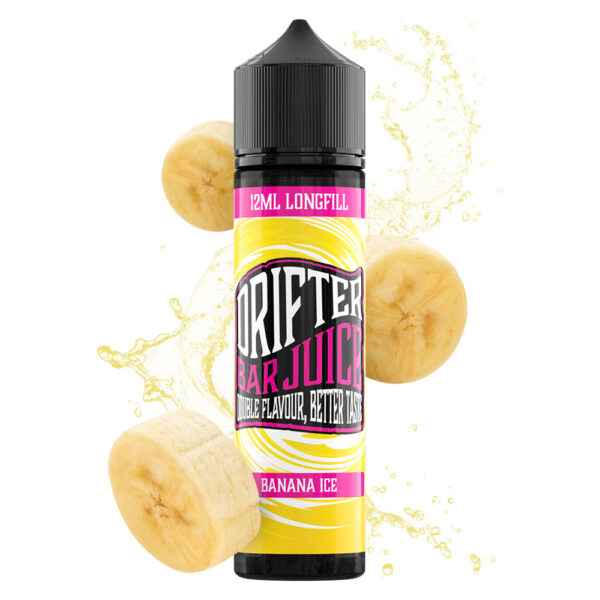 Drifter Bar Juice Banana Ice 12ml 0mg 1
