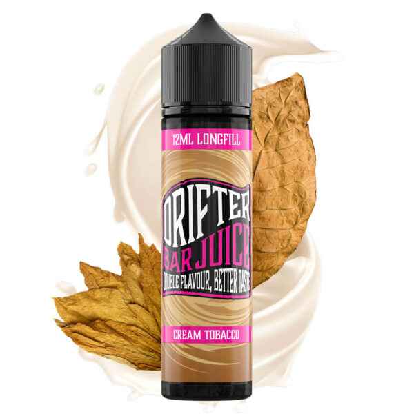 Drifter Bar Juice Cream Tobacco 12ml 0mg 1