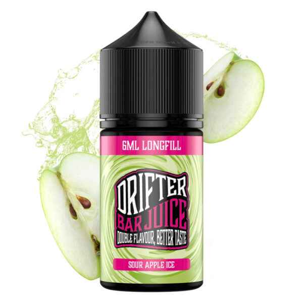 Drifter Bar Juice Sour Apple Ice 6ml 0mg 1