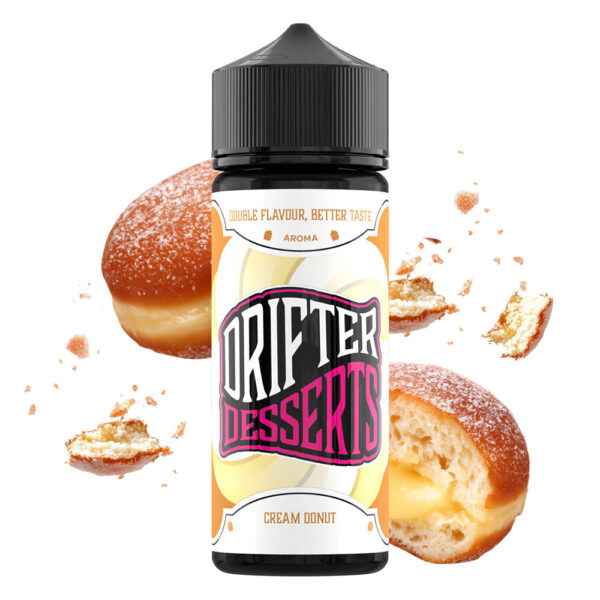 Drifter-Desserts-Cream-Donut-24ml-0mg-1 Drifter Desserts Cream Donut 24ml 0mg 1