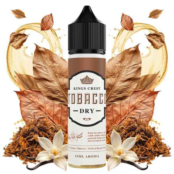 Kings_Crest_Tobacco_DRY_15ml_Longfill_with_ingredients Kings Crest Tobacco DRY 15ml Longfill with ingredients