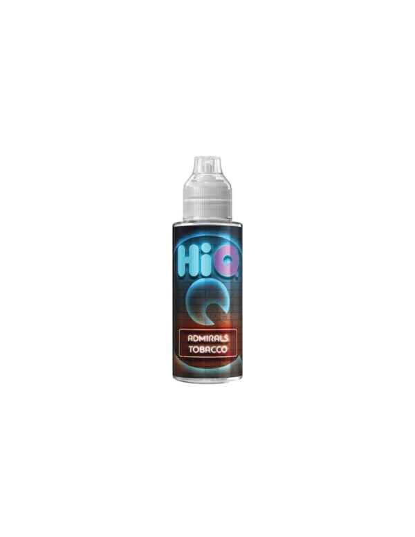 hiq admirals tobacco flavour shot 20 120ml