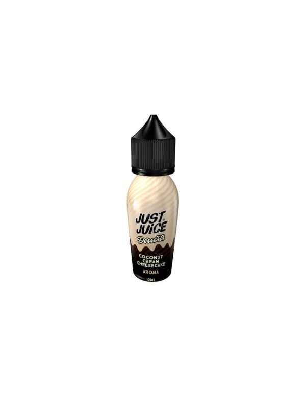 just-juice-desserts-coconut-cream-cheesecake-flavour-shot-15-60ml just juice desserts coconut cream cheesecake flavour shot 15 60ml
