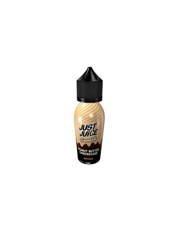 just juice desserts peanut butter cheesecake flavour shot 15 60ml