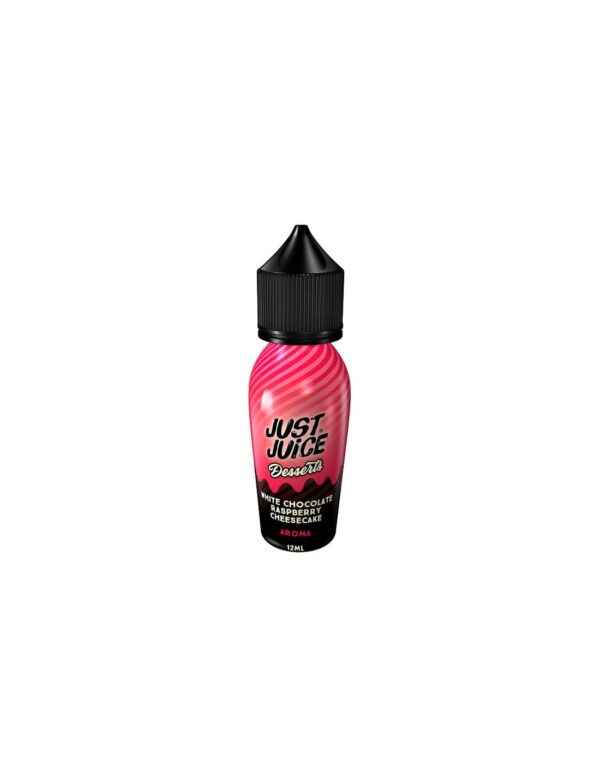 just-juice-desserts-white-chocolate-raspberry-cheesecake-flavour-shot-15-60ml just juice desserts white chocolate raspberry cheesecake flavour shot 15 60ml