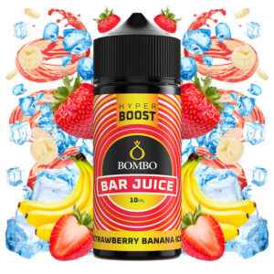 Bombo Bar Juice Hyper Boost Strawberry Banana Ice 10ml/120ml FS