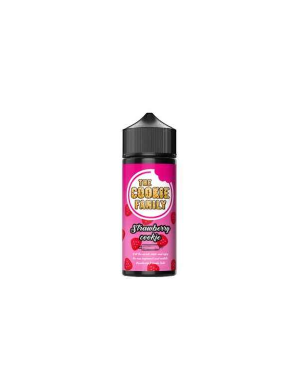 mad juice the cookie family strawberry cookie flavour shot 24 120ml