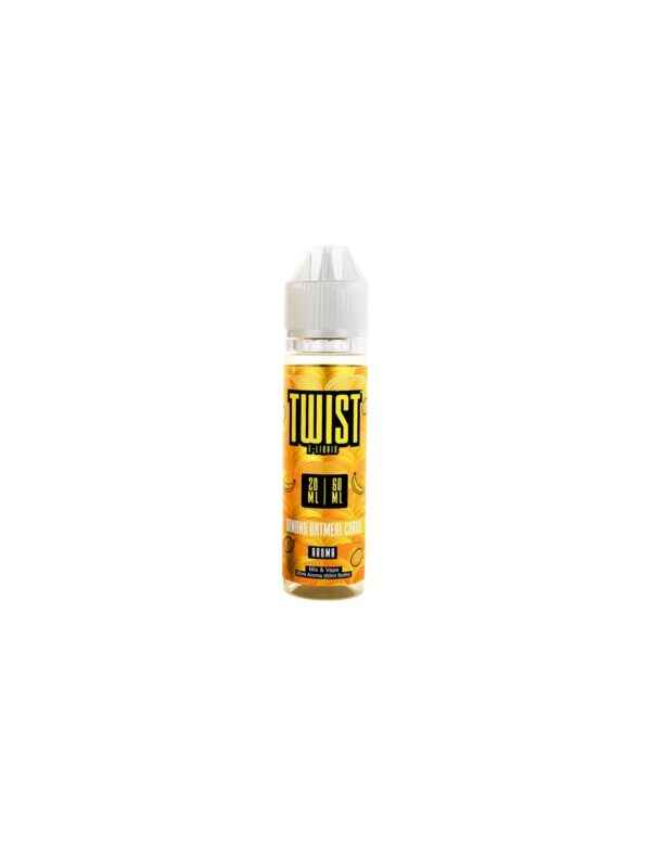 twist banana oatmeal cookie flavour shot 20 60ml