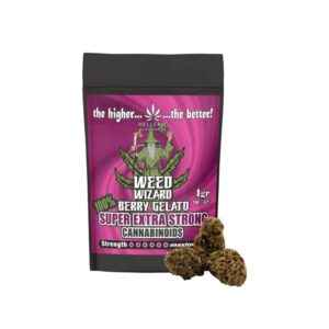 Weed Wizard Berry Gelato 100% super extra strong cannabinoids 3gr