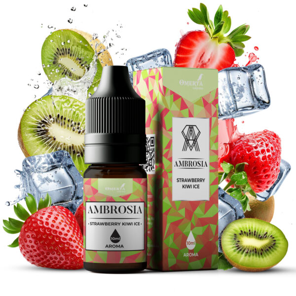 AMBROSIA STRAWBERRY KIWI ICE 10ML WBF