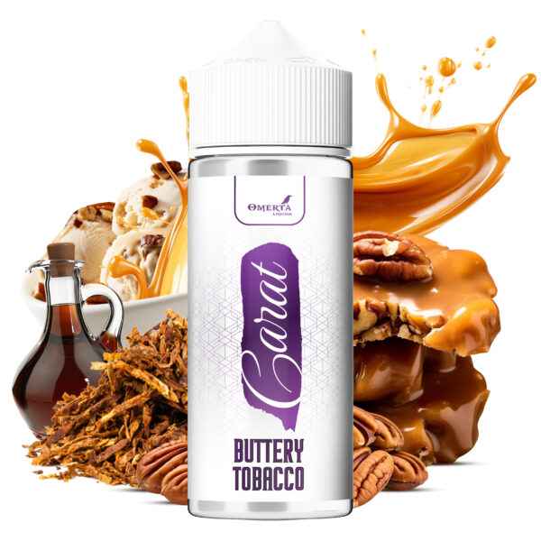 CARAT-BUTTERY-TOBACCO-120ML-WBF CARAT BUTTERY TOBACCO 120ML WBF
