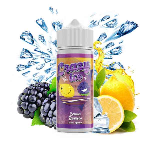 CRAZY ICE flavours lemon berries