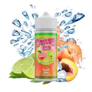 Steam City Crazy Ice Peach Lime Flavour Shot 120ml
