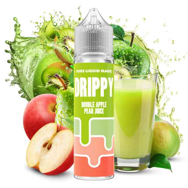 DRIPPY DOUBLE APPLE PEAR JUICE 60ML WBF