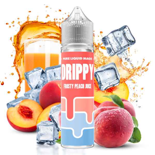 DRIPPY FROSTY PEACH JUICE 60ML WBF
