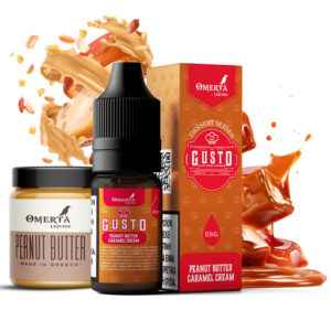 Gusto Arašidové maslo Karamelový krém E-liquid 10ml