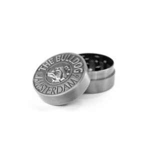 Τρίφτης καπνού BG μεταλλικός ανάγλυφος 4 εκ , 2 επ. Silver