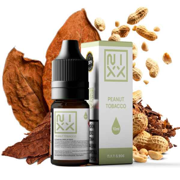 NIXX PEANUT TOBACCO 10ML TPD WBF