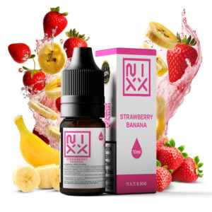 NIXX Jahodovo-banánová e-tekutina 10ml