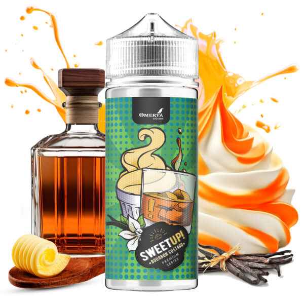 SWEETUP BOURBON CUSTARD 120ML WBF