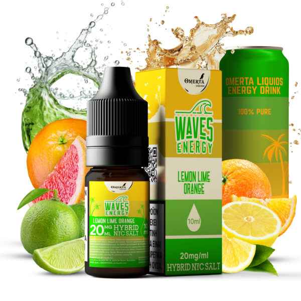 WAVES-LEMON-LIME-ORANGE-20MG-10ML-TPD WAVES LEMON LIME ORANGE 20MG 10ML TPD