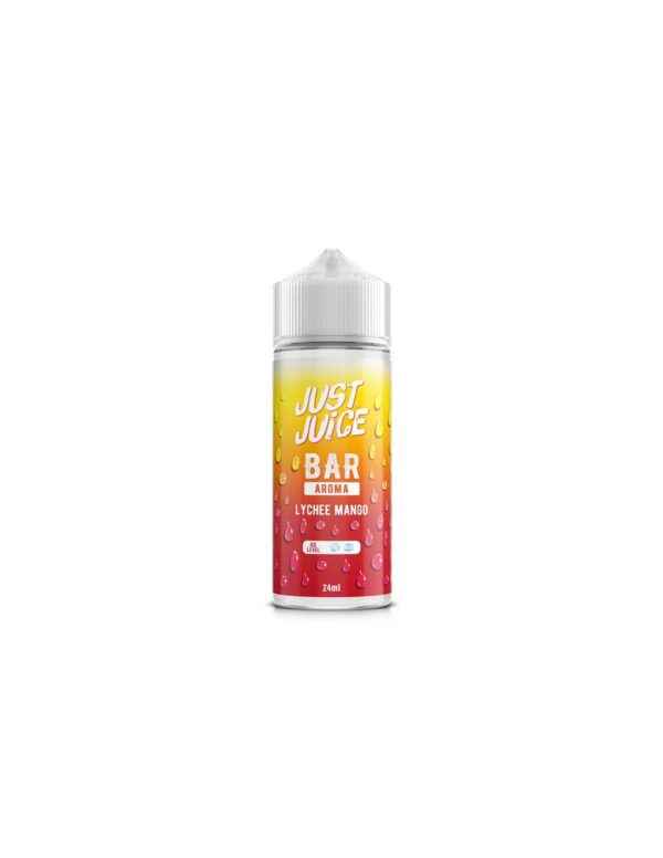 just juice lychee mango flavour shot 24 120ml