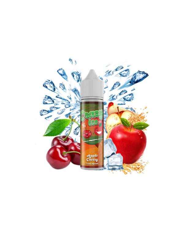 steam city crazy ice apple cherry flavour shot 60ml