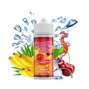 Steam City Crazy Ice Banana Sour Cherry Flavour Shot 120ml