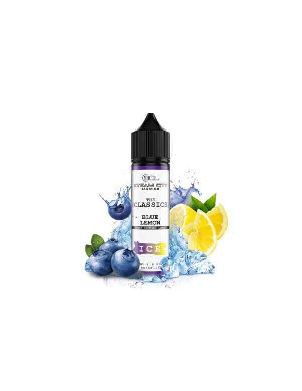 steam city flavour shot blue lemon 60ml
