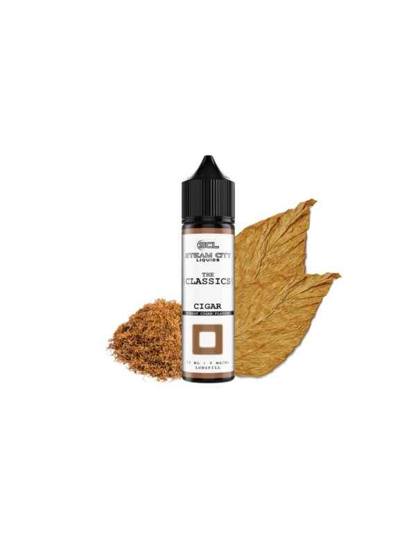 steam city flavour shot cigar 60ml 1