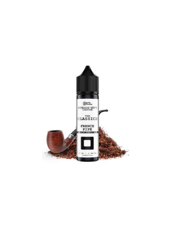 steam city flavour shot french pipe 60ml