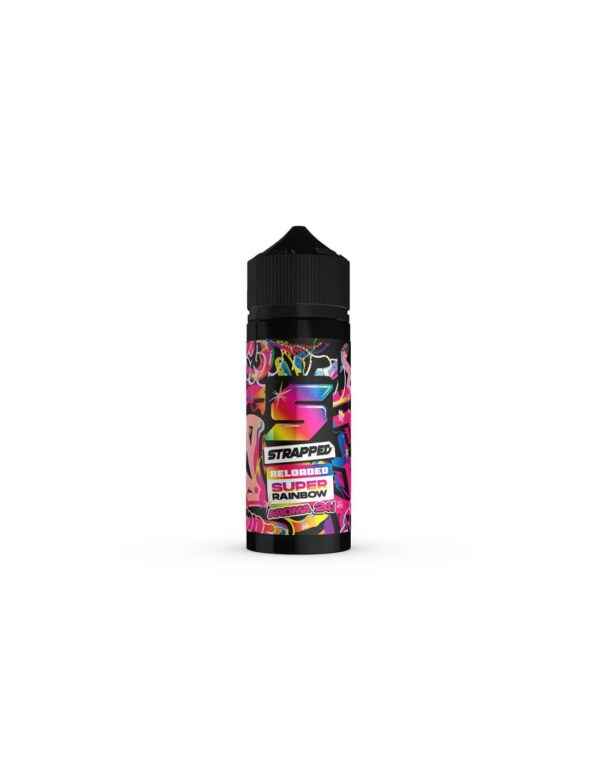strapped reloaded super rainbow flavour shot 24 120ml