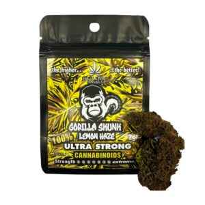 Gorilla Skunk Lemon Haze 100% Ultra strong cannabinoids 2gr.