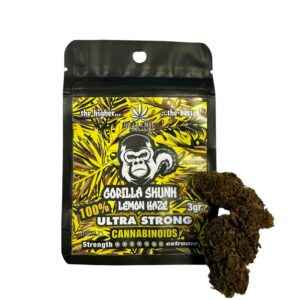 Gorilla Skunk Lemon Haze 100% Ultra strong cannabinoids 3gr.