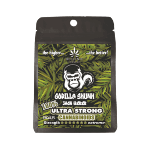 Gorilla Skunk Jack Herer 100% Ultra strong cannabinoids 3gr.