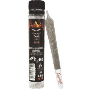 (Prerolled) King Gorilla Skunk 100% T9HC Black Mamba 1.5gr