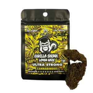 Gorilla Skunk Lemon Haze 100% Ultra strong cannabinoids 1gr.