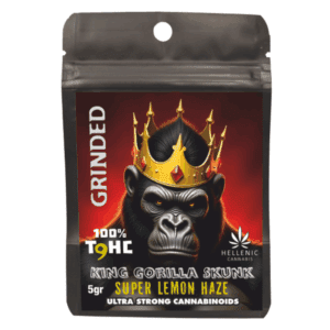 Grinded Flower King Gorilla Skunk 100% T9HC Super Lemon Haze 5gr