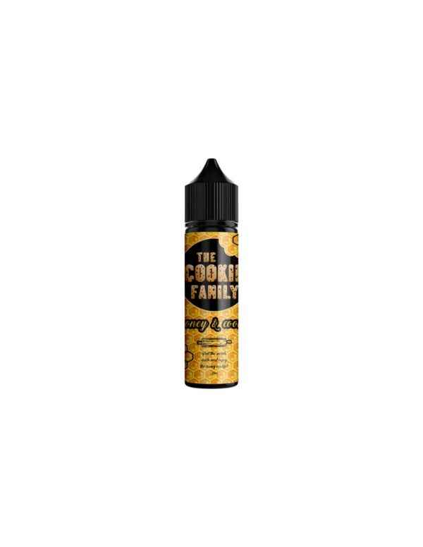 mad juice the cookie family honey cookie flavour shot 12 60ml