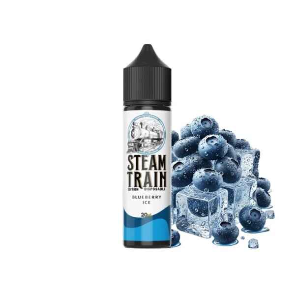 steam train disposable edition blueberry ice 2060ml 1